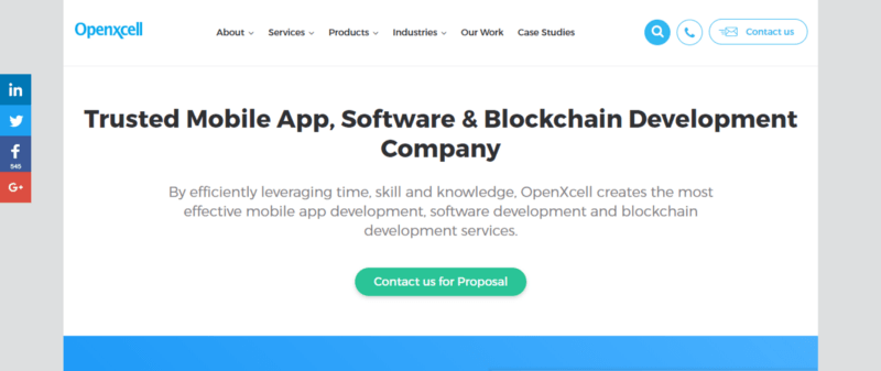Openxcell, Mobile App Development Company in San Francisco, Best Mobile app company, San Francisco