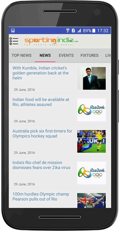 SportingIndia Mobile App