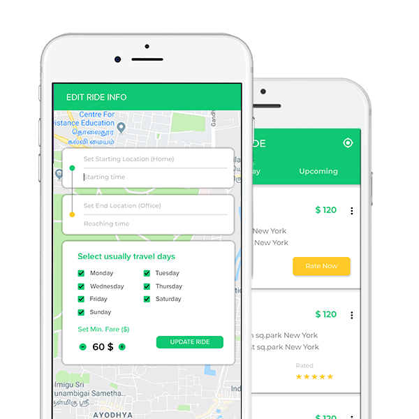 Carpooling App Development