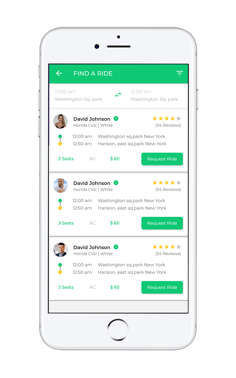 Ridesharing App Development