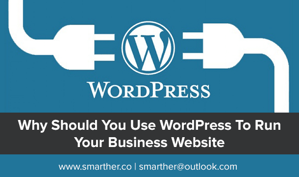 Why Should You Use WordPress To Run Your Business Website