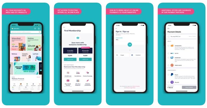 Netmeds Online Medicine Delivery App in India
