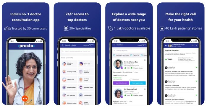 Practo Online Medicine Delivery App in India