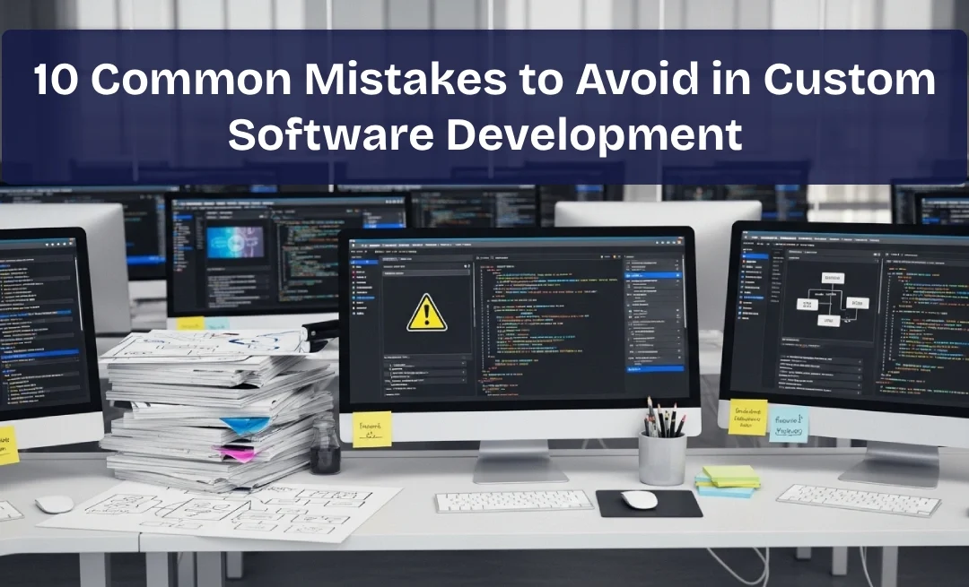 10 Common Mistakes to Avoid in Custom Software Development Projects