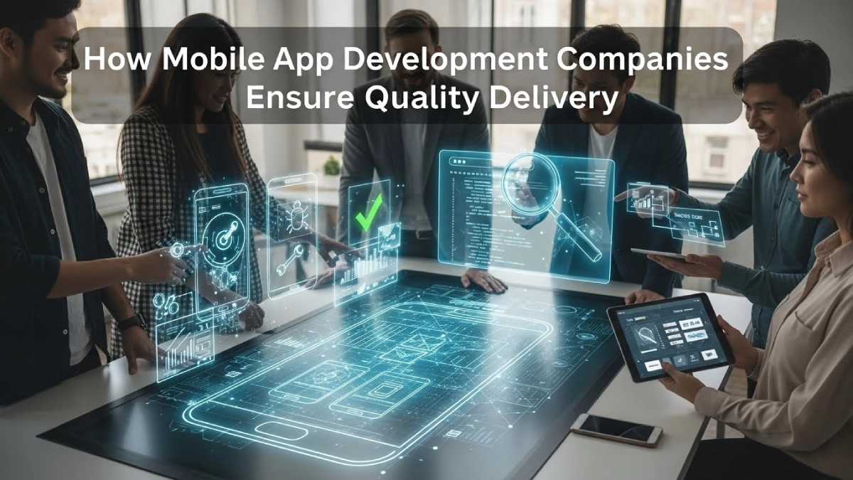 How Mobile App Development Companie Ensure Quality Delivery