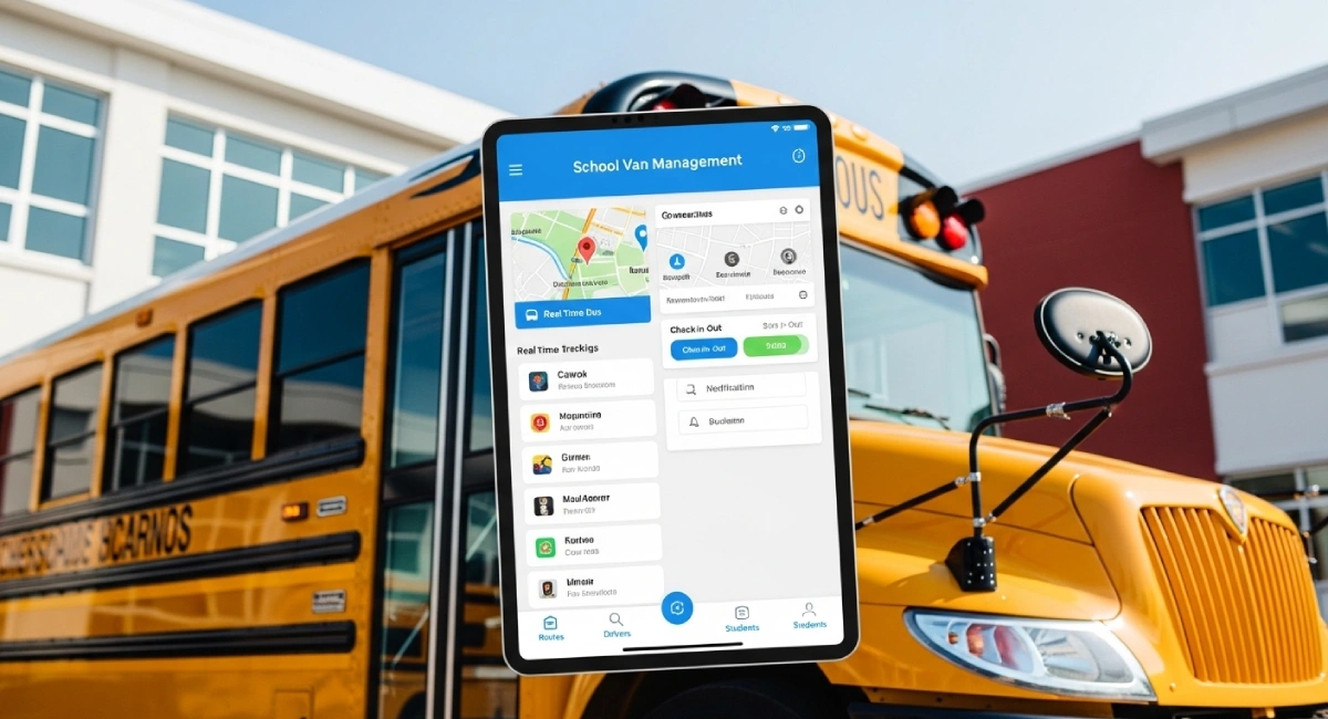 School Van Management App Complete Guide & Features Blog School Van Management App Complete Guide & Features Blog