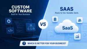 Custom Software vs SaaS Blog