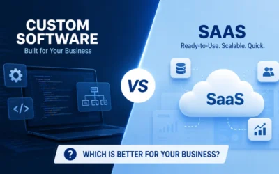 Custom Software vs SaaS – Which is Better for Your Business?