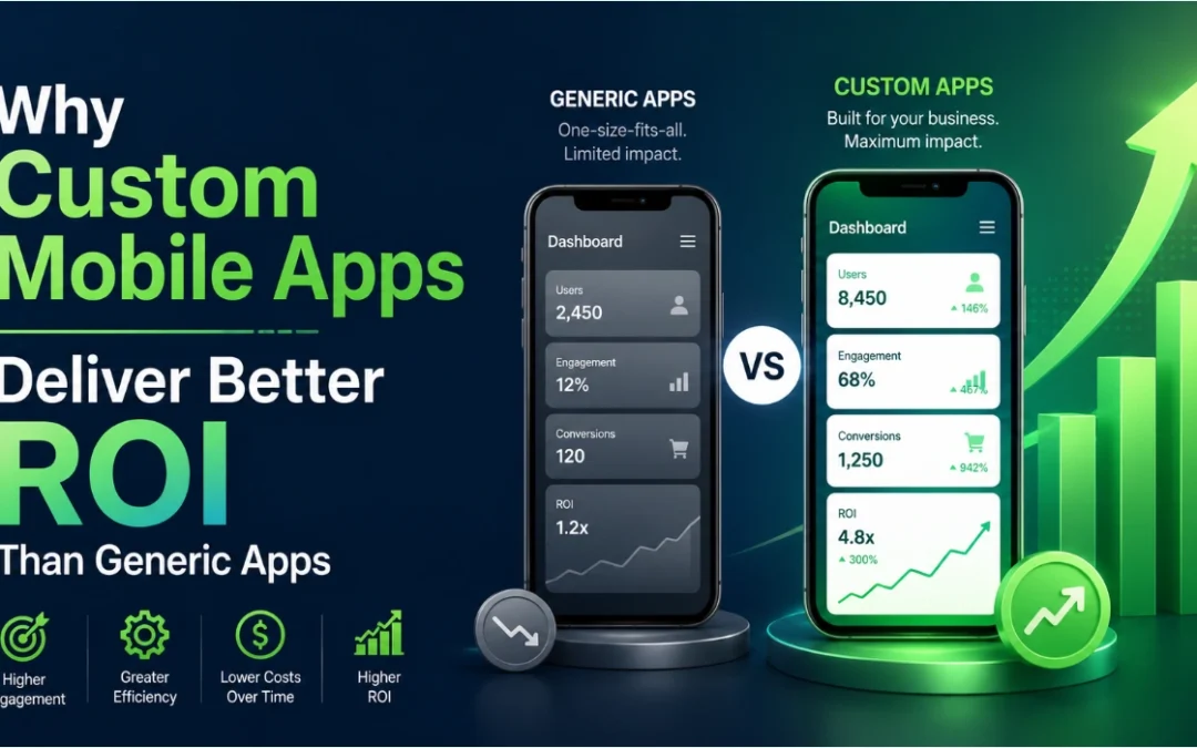 Why Custom Mobile Apps Deliver Better ROI Than Generic Apps