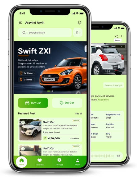 Car Buy Sell App