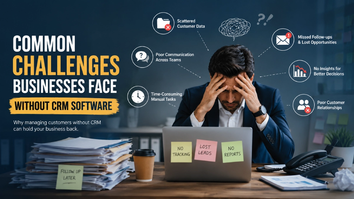 Challenges Businesses Face Without CRM Software Blog Challenges Businesses Face Without CRM Software Blog