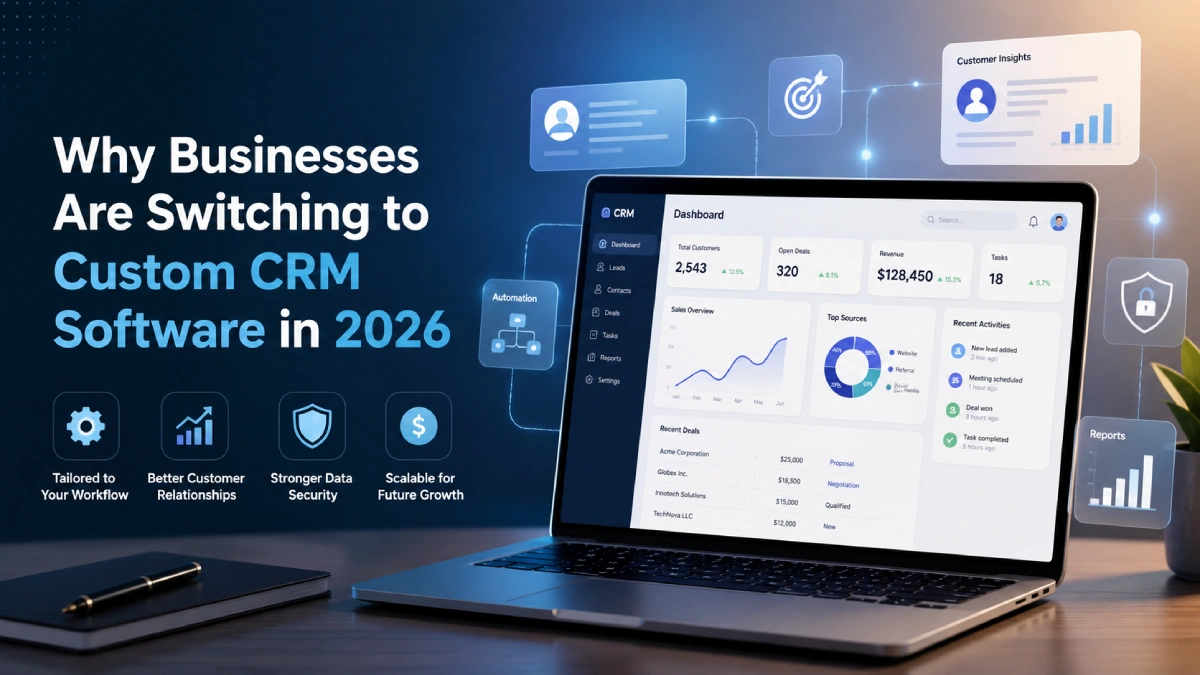 Why Businesses Are Switching to Custom CRM Software in Blog Why Businesses Are Switching to Custom CRM Software in Blog