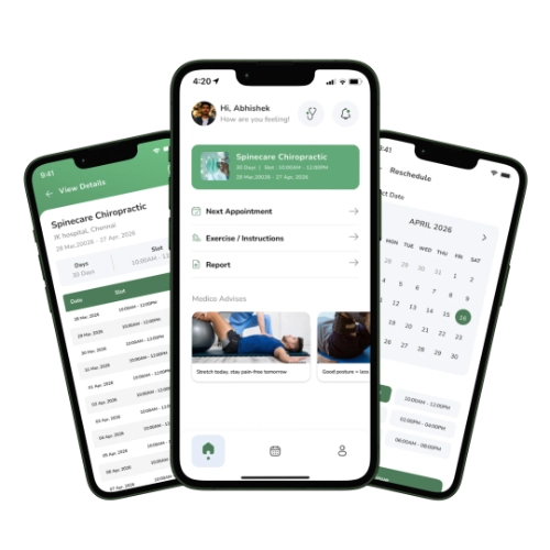 White label appointment booking app screens